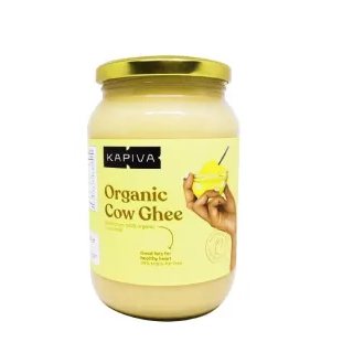 Kapiva Organic Cow Ghee 500 Ml at Rs. 210 (After using coupon 'PAYDAY10' + 5% Prepaid off & GP Cashback)- Kapiva New Users